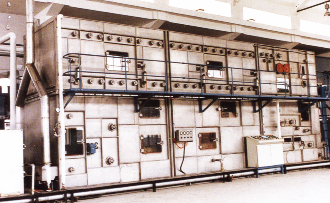 Scouring and bleaching machine / yarn washing machine with kier boiler